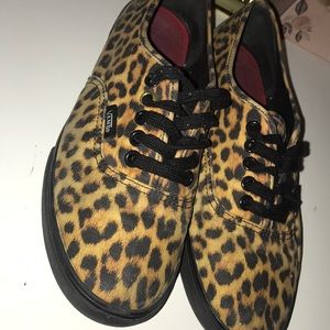 Cheetah Print Vans Classics. OBO
